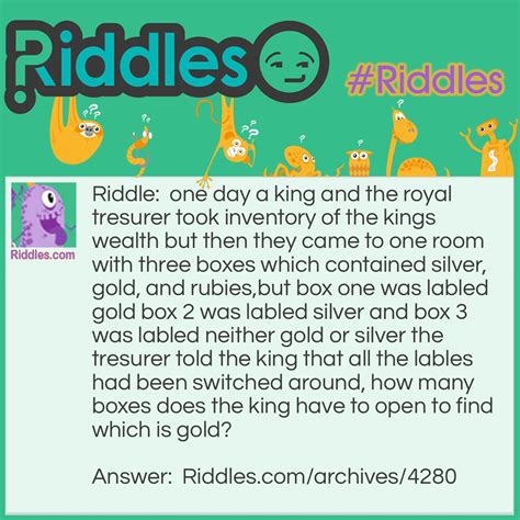 gold silver and metal box riddle|silver riddles for kids.